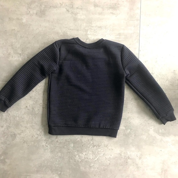 stylish navy blue sweater - Picture 2 of 4